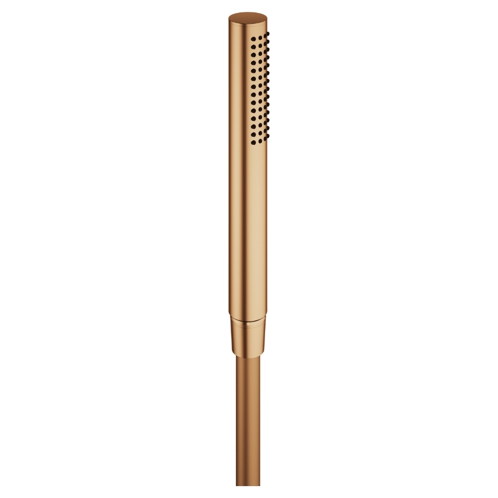 Product Cut out image of the Keuco Brushed Bronze Pencil Handset Shower 56080 030100